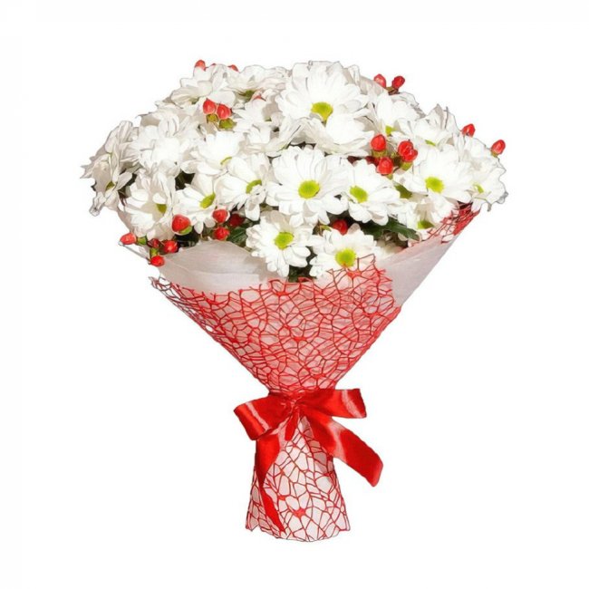 Букет цветов "Сияющая улыбка"